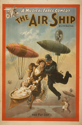 Illustration for article titled The Air Ship: A Musical Farce Comedy (1898)